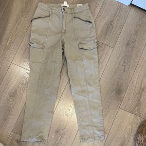 H&M Women's Beige Cargo Pants